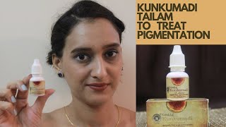 Kumkumadi face Oil to remove Face Pigmentation Acne Scars and Dark Circle [upl. by Karlotta586]