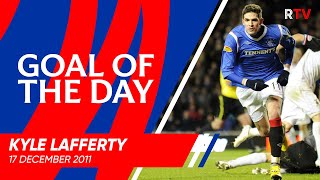 GOAL OF THE DAY  Kyle Lafferty v Inverness [upl. by Eiramadnil]