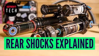 MTB Shock Tech  Everything You Need To Know About Mountain Bike Rear Suspension [upl. by Anatnas62]