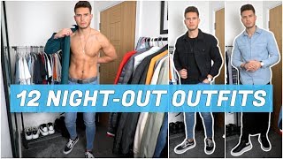 12 Simple Mens Night Out Outfits  Mens Fashion  Nightclub amp Date Night Outfit Ideas [upl. by Hardden]