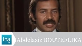 Abdelaziz Bouteflika quotles relations entre la France et lAlgérie en 1973quot  Archive INA [upl. by Baynebridge577]