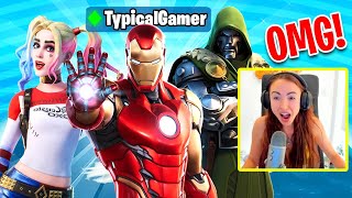 Typical Gamer Stream Sniped My VILLAIN ONLY Tournament Fortnite [upl. by Laenej809]