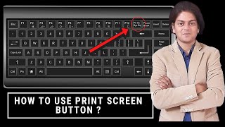 how to use print screen button  prtsc  print screen windows  screenshot on laptop LearnBasics [upl. by Cross]