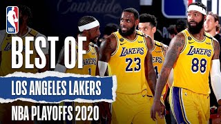 The Lakers Best Plays From The 2020 NBAPlayoffs 🏆 [upl. by Wivestad805]