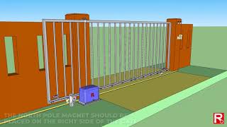 Magnet Alignment  Sliding Gate Troubleshooting [upl. by Tena233]