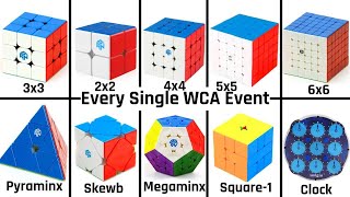 Every WCA World Record Single [upl. by Buchalter]