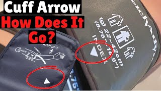 Blood Pressure Cuff Arrow How To Use [upl. by Airod]