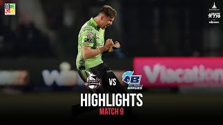 Match 9 Highlights Bulawayo Braves vs Durban Qalandars  Zim Afro T10 [upl. by Alesi607]