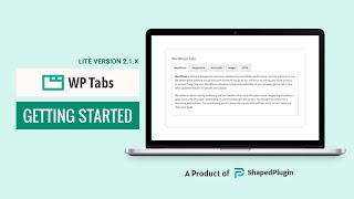 WP Tabs  Getting Started [upl. by Mercorr]