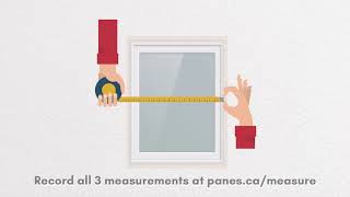 How to measure your window [upl. by Nehtiek]