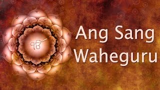 Ang Sang Waheguru  Gurbani Kirtan  Anandmurti Gurumaa with English subtitles [upl. by Nirrej]