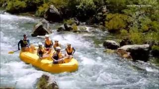 Rafting on the Cetina river HD 2016 [upl. by Skiba]