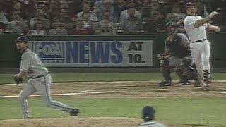 McGwires 14th homer of 1998 is tapemeasure shot [upl. by Acnayb]