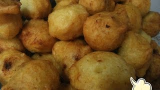 Come fare le Zeppole Calabresi i Grispeddi le Crespelle  Ricette Calabresi [upl. by Natsreik]