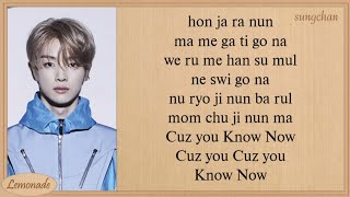 NCT U  Know Now Easy Lyrics [upl. by Gaultiero]