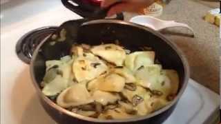 How to cook frozen Pierogies Polish style [upl. by Kerekes]