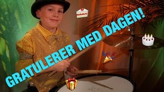 Gratulerer med dagen for du er Super [upl. by Labannah]