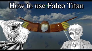 Spoiler How to get Falco Jaw Titan and How to FLY with it  Typical Titan Shifting Game [upl. by Onurb590]