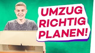 UMZUG richtig planen – TIPPS und TRICKS [upl. by Bish]