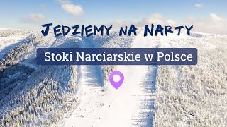 STOKI NARCIARSKIE W POLSCE Zakopane Białka Tatrzańska Szczyrk Krynica Zdrój Zieleniec [upl. by Aicinet]