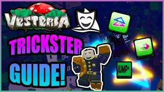 Vesteria  Trickster Guide StatSkills Equipment Tips and Tricks [upl. by Rainer]