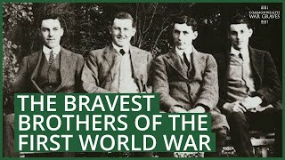 The bravest brothers of the First World War   Commonwealth War Graves Commission  CWGC [upl. by Philipa]