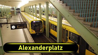 UBahn Station Alexanderplatz  Berlin 🇩🇪  Walkthrough 🚶 [upl. by Rosabelle]