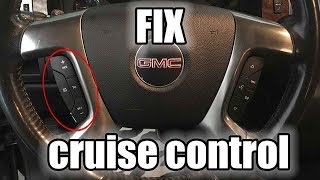 Fix Chevrolet GMC Cruise Control Issues [upl. by Attena]