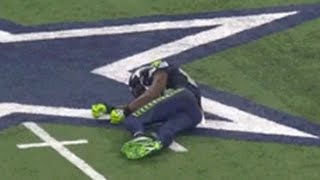 Ricardo Lockette Injury Injured Collision Collides Knocked Out Hit Carted Off Field [upl. by Witcher124]