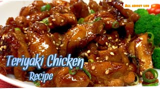 Teriyaki Chicken Recipe [upl. by Murry]