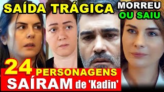 FORÇA DE MULHER 24 PERSONAGENS QUE TIVERAM SAÍDA TRÁGICA [upl. by Meador]