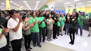 Downtown Los Angeles Walmart Cheer [upl. by Haland]