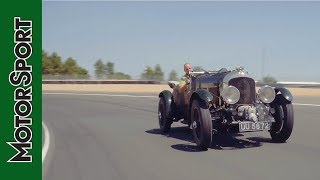 Being Birkin Driving the Bentley Blower at Le Mans [upl. by Idyak110]