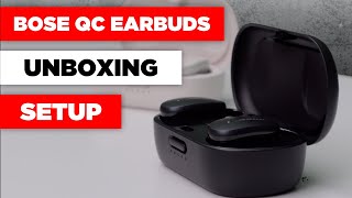 Bose Quiet Comfort Earbuds  How To Setup [upl. by Udella]