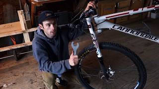 How to Easily Reset Cannondale lefty Fork  MTB Tutorial [upl. by Oretos316]