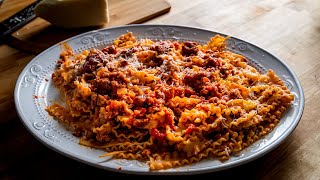 SECRET SPICY ITALIAN SAUSAGE RAGU RECIPE [upl. by Ossy936]