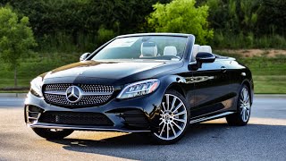 AMAZING 2020 MercedesBenz C 300 Cabriolet Review [upl. by Aitnecserc]