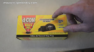 dCON Ultra Set Covered Mouse Trap In Action  Full Review Mouse Trap Monday [upl. by Kokoruda]