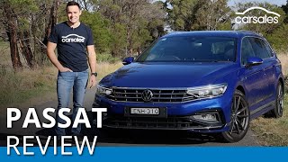 Volkswagen Passat 206TSI RLine 2021 Review carsalescomau [upl. by Oreves]