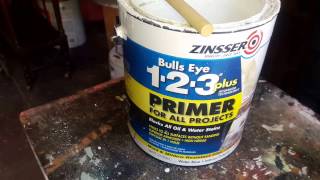 Zinsser Bulls Eye 123 Plus Primer review [upl. by Ijat]