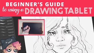 How to Use a DRAWING TABLET  Guide for Beginners [upl. by Otilesoj761]