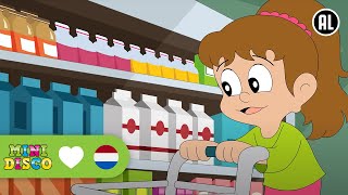 BOODSCHAPPEN DOEN  Kinderliedjes  Liedjes voor peuters en kleuters  Minidisco [upl. by Enniotna877]