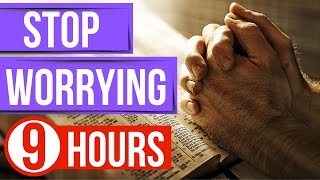 Bible Verses for Sleep Overcome Worry Scriptures [upl. by Kcyrred]