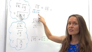 The Maths Prof Simplifying Surds  Radicals [upl. by Anastice]