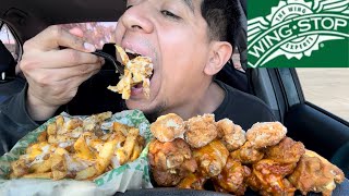 Wingstop Mukbang  Announcement [upl. by Ahsertal]