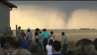 Raw Video Tornado Appears During Wedding [upl. by Jepum]