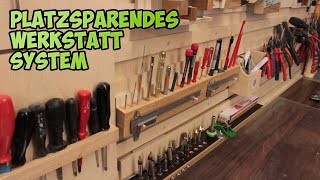 DAS Ordnungssytem für die Heimwerker Werkstatt French Cleat System  1 [upl. by Boutis751]