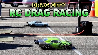 RC drag racing  Drag City  Arrma Infraction modified [upl. by Chancelor361]