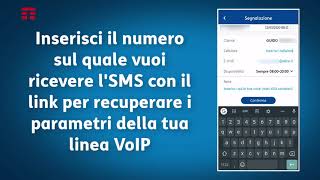 Come richiedere i parametri VoIP da app TIM MODEM [upl. by Ramak]