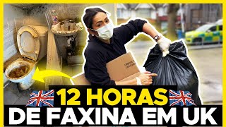 ATÉ R4440 POR SEMANA PRA FAZER LIMPEZA EM LONDRES  COMO É TRABALHAR COM FAXINA NA INGLATERRA [upl. by Alisander]